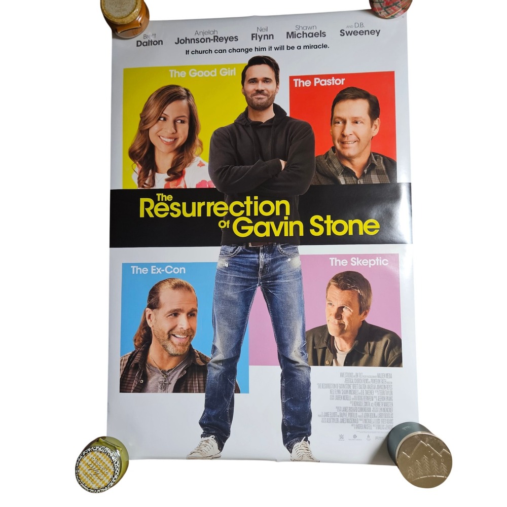 The Resurrection Of Gavin Stone 2017 Promo Movie Poster 27x40 Brett Dalton